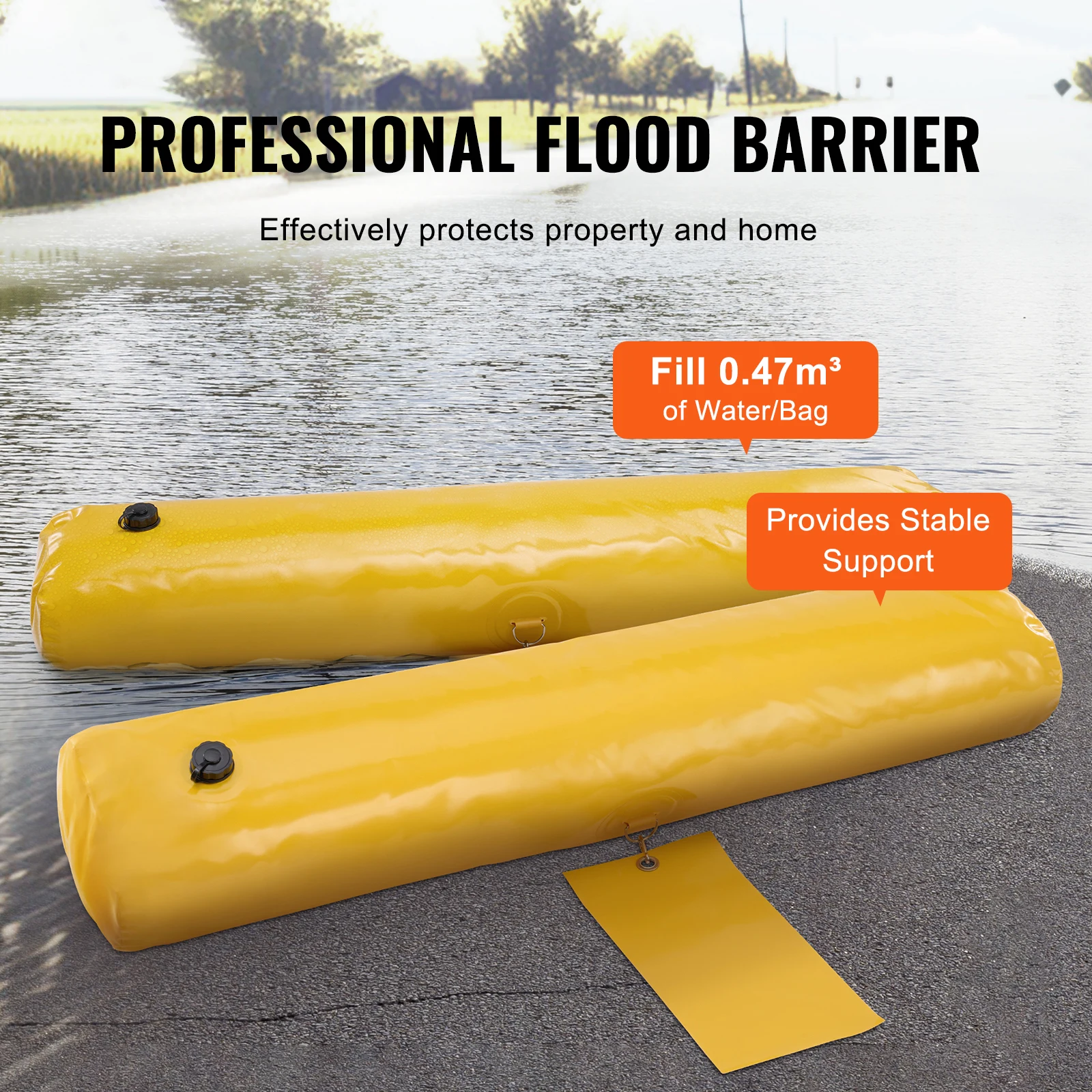 Barreiras Anti-Inundacao Pack de 4 SucceBuy